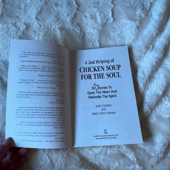 2/$30 A 2nd Helping of Chicken Soup for the Soul Jack Canfield Mark Hansen - Picture 4 of 6